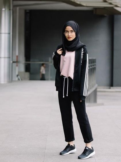 Casual hijab style