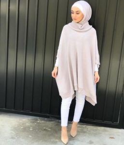 Hijab outfit in pastel