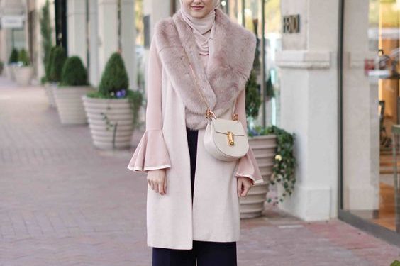 Winter style for hijab via withloveleena