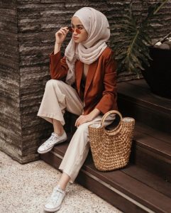 hijab fashion nude