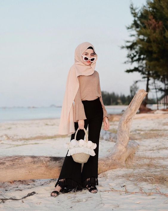 hijab beach style