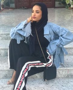 Denim Jacket Hijab