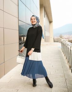 How To Style Hijab Looks With Your Favorite Ankle Boots