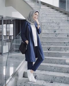 hijab outfit blazer