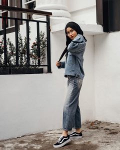 Denim Culottes Style