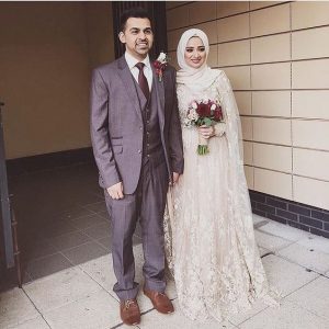 Hijab Bridal Dress
