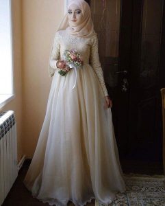 Hijab Bridal Gown