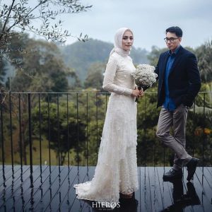 hijab gown for wedding