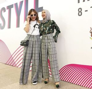 Hijab + Check Pants + Tailored + KLFW