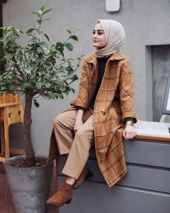 Hijab style for fall
