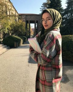 College Hijab Style ideas