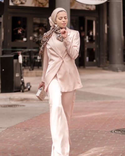 Gorgeous Parisian Hijab Style Ideas