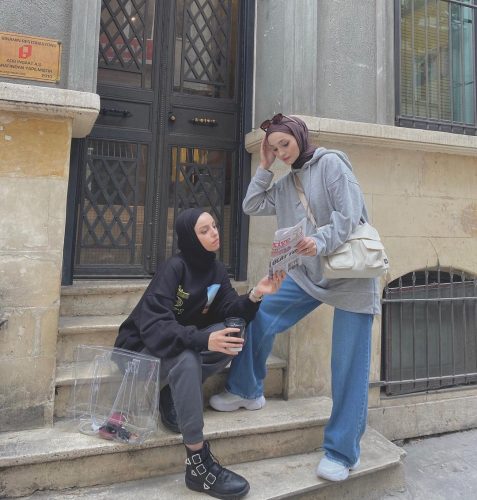 Casual Hijab Hoodie Trend Outfit Ideas