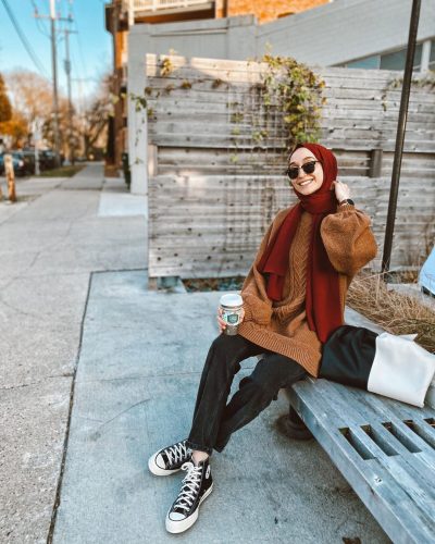 2020 Knit Trend Outfit Ideas For Hijab Style