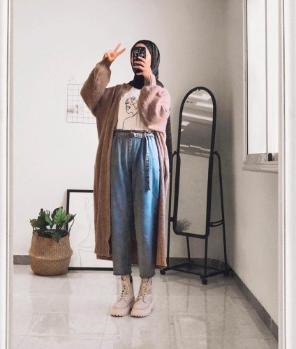 2020 Knit Trend Outfit Ideas For Hijab Style