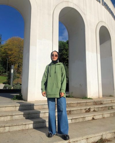 Casual Hijab Hoodie Trend Outfit Ideas