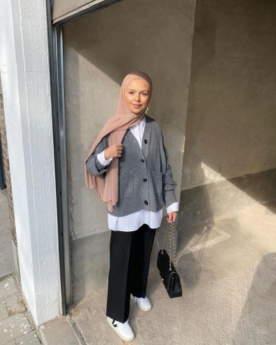 2020 Knit Trend Outfit Ideas For Hijab Style
