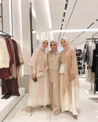 Elegant But Simple Wedding Guest Outfit For Hijabis