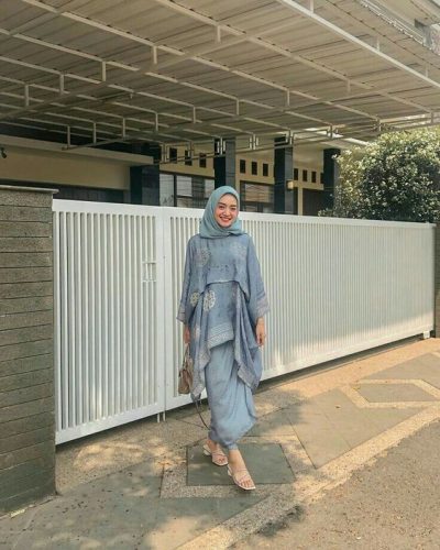 Elegant But Simple Wedding Guest Outfit For Hijabis