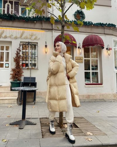 Chic Ways to Style Boots For Hijab Outfit