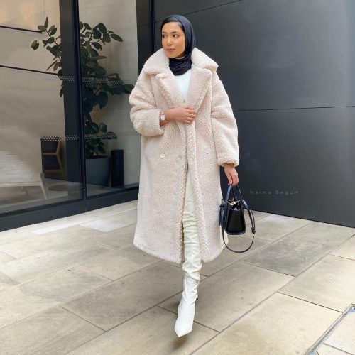 Chic Ways to Style Boots For Hijab Outfit