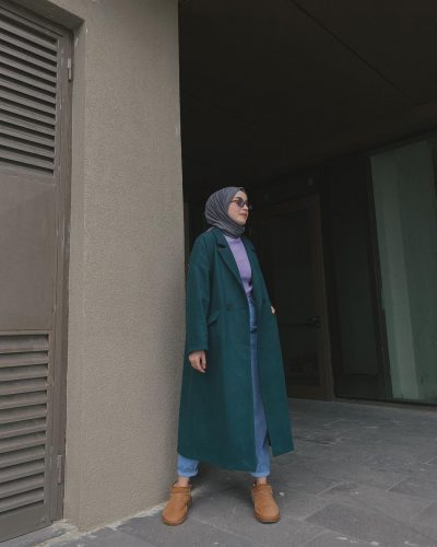 Trend 2021 Spring Hijab Outfit Ideas You Can Copy