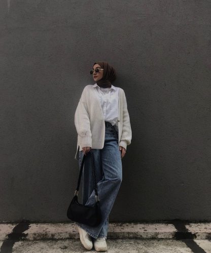 Trend 2021 Spring Hijab Outfit Ideas You Can Copy