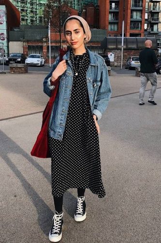 2021’s Spring Trend Hijab Look Ideas With Maxi Dresses