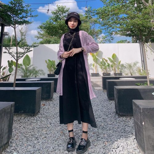 Casual Weekend Look Ideas For Hijab Girl