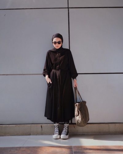 Casual Weekend Look Ideas For Hijab Girl