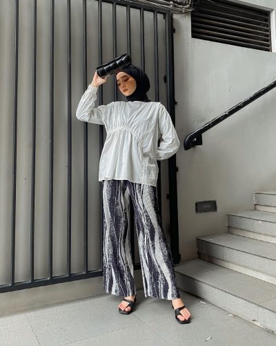 How to Style White For Hijab Style For Summer Looks