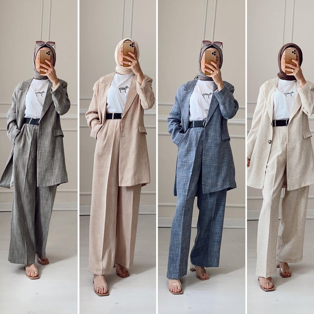 How to Style Blazer For Fashionable Hijab Looks