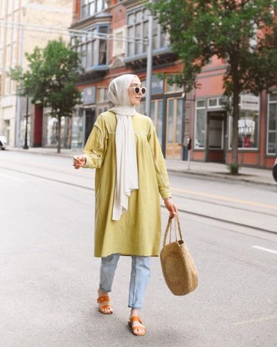 Casual Cozy Looks That Will Inspire Your Summer Hijab Outfit