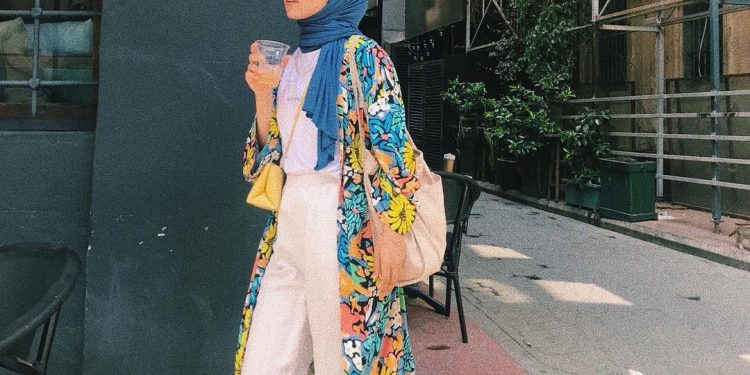 How To Style Blue For Hijab Outfit
