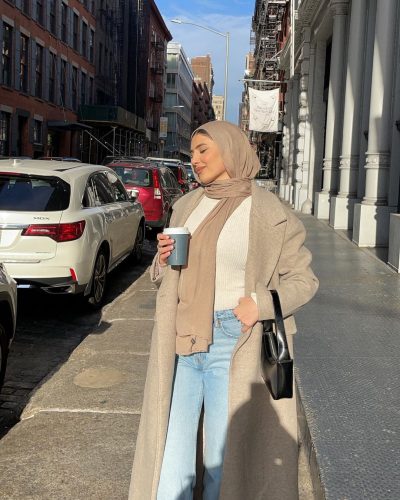 Comfiest Jacket To Complete Your Hijab Winter OOTD