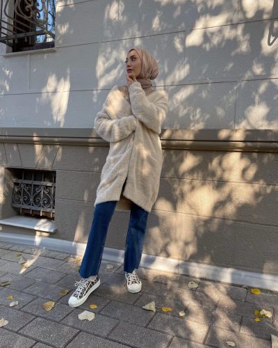 Comfiest Jacket To Complete Your Hijab Winter OOTD