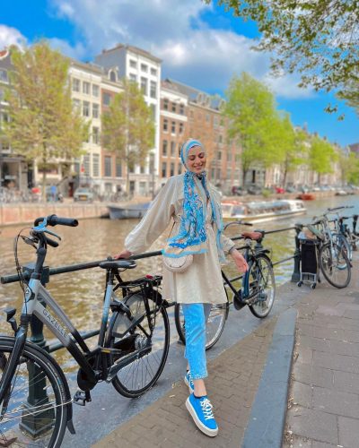 Pattern Scarf For Daily Hijab Looks, Let’s See How Fashion Influencers Style Them