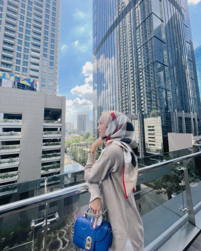 Pattern Scarf For Daily Hijab Looks, Let’s See How Fashion Influencers Style Them