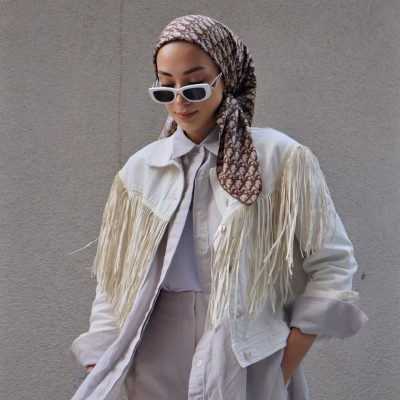 Pattern Scarf For Daily Hijab Looks, Let’s See How Fashion Influencers Style Them