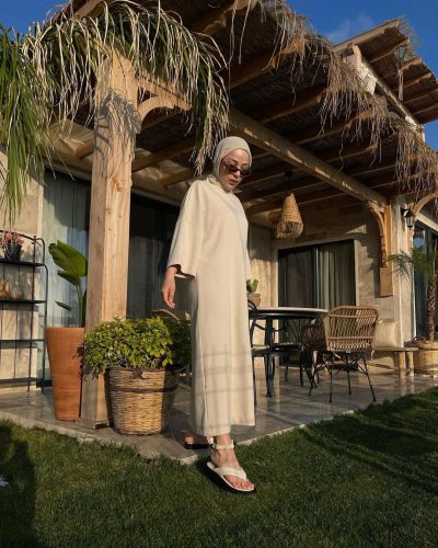 Hijab Styling Tips To Wear Dress Casually