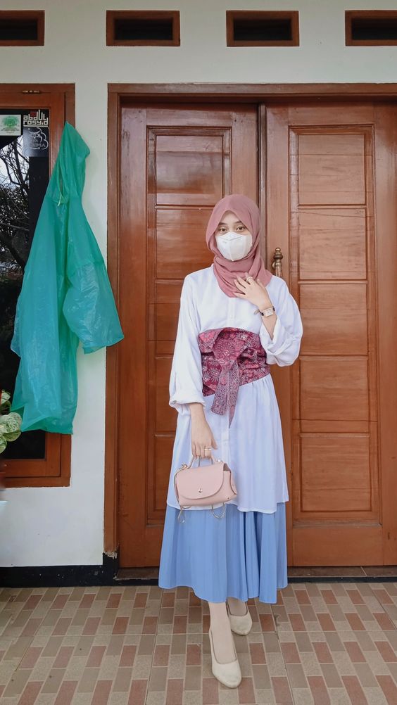 How To Style Obi Belt As Hijab Summer Fashion Accessory