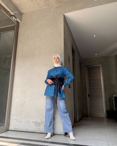 How To Style Obi Belt As Hijab Summer Fashion Accessory