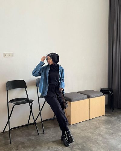 “Mamba” Style Trend For Hijab Daily Look
