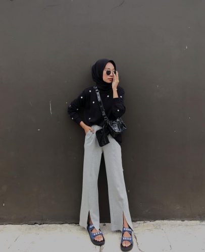 “Mamba” Style Trend For Hijab Daily Look