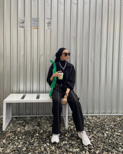 “Mamba” Style Trend For Hijab Daily Look