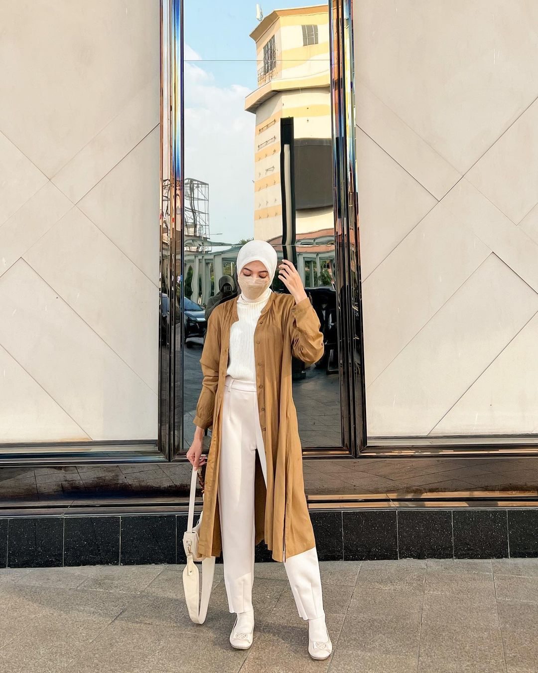 How To Style Earth Tones Hijab Outfit For Fall 2022