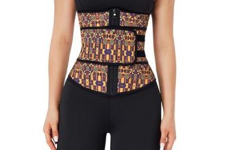 Wholesale Miracle Zipper African Printing Latex Waist Trainer Slim Waist Colombian Waist Trainer Wholesale