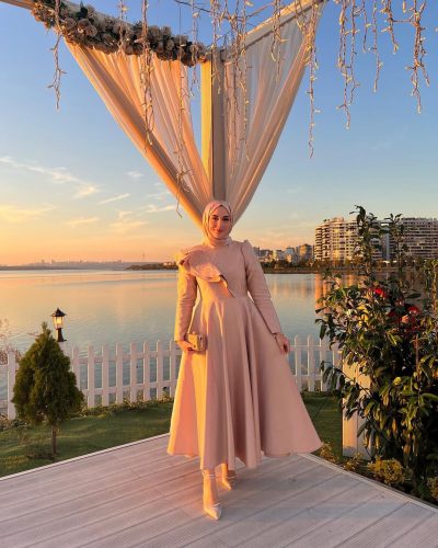 Hijab Styling Ideas To Wear On A Fall Wedding