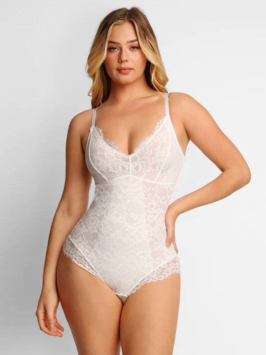 How To Perfectly Fit On A Wedding Dress With Body Shaper