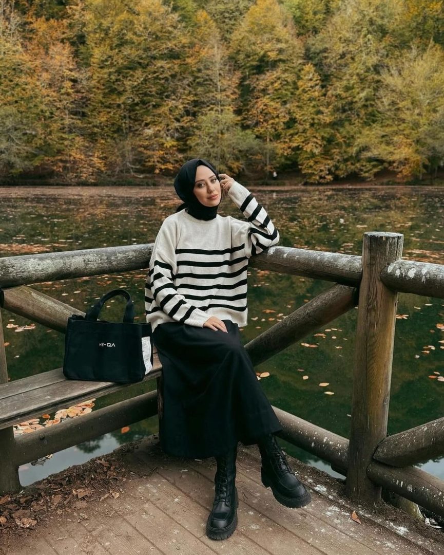The Ultimate Guide to Styling Hijab Outfit with Chunky Boots